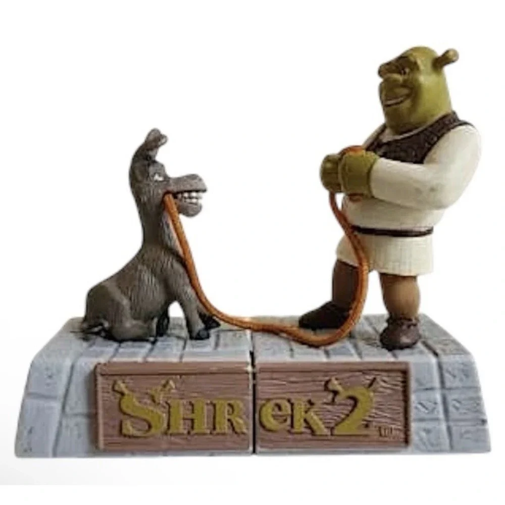 SHREK & DONKEY CAKE KIT TOPPER LAY ON DecoPac NEW UNOPENED